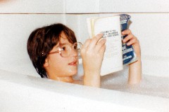 Kat McDougal; bath tub